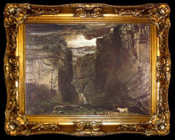 framed  James Ward Gordale Scat,Yorkshire (mk22), ta009-2